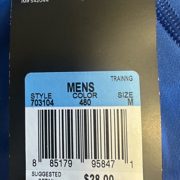 Nike Men's Bright Blue Short Sleeve Tee - Picture 3 of 7